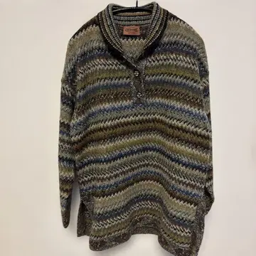 MISSONI 긴팔 니트 스웨터 멀티 컬러