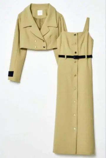 레이디 아젤 타이트 롱 원피스 셋업 S REDYAZEL