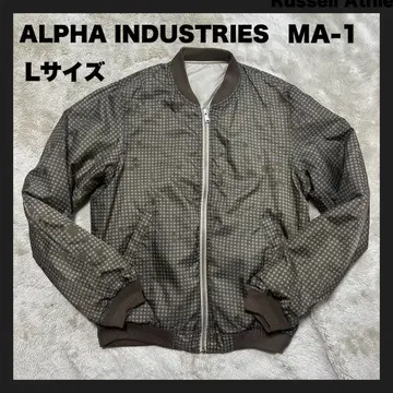 [ USED ] ALPHA 사 디지털 카모 무늬 MA-1 L 사이즈