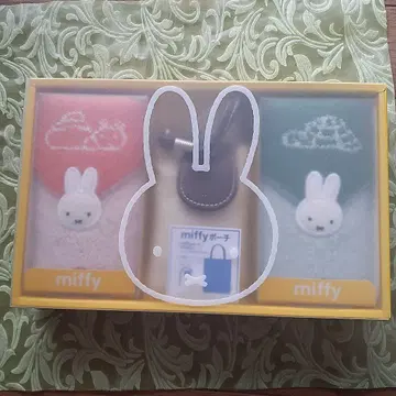 miffy 타월 2장과 마이백 세트