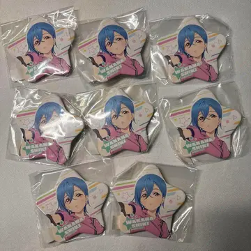 B 러브 라이브! 슈퍼스타!! 와카나 시키 별 모양 캔뱃지 8개