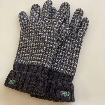 LACOSTE 울 혼방 장갑 그레이 계열
