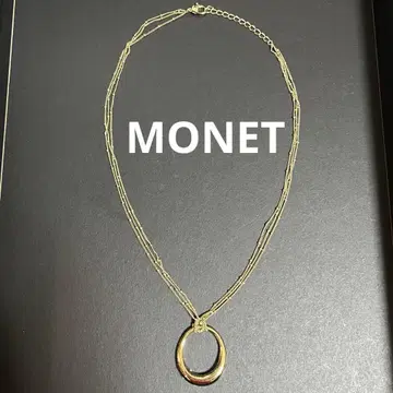 MONET 골드 3 체인 목걸이