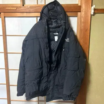 THE NORTH FACE 블랙 다운 자켓 L