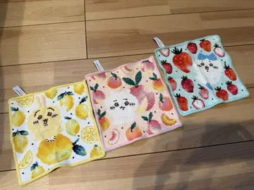 새상품급 FEILER 페이 손수건 치이카와 (먼작귀) 하치와레 토끼 세트