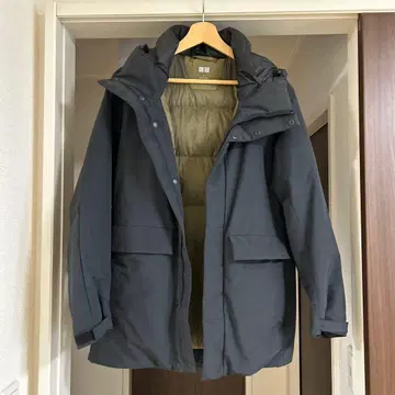 UNIQLO 다운 자켓 블랙 S