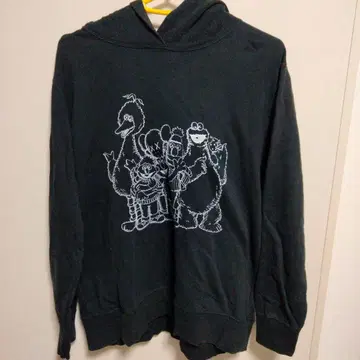 UNIQLO KAWS UT 후드티 XL 블랙