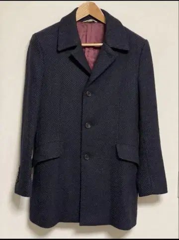 폴스미스 기모 네이비 & 그레이 코트