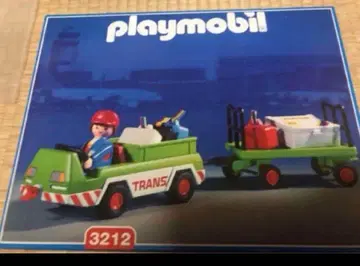 플레이모빌 에어포트 수하물 운반차 미개봉 새상품 (상자 찌그러짐 있음)