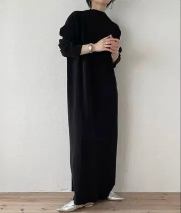 wee9s 데일리 데일리 슈퍼 스트레치 플리츠 원피스