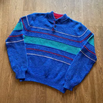 [ PENDLETON ] 헨리넥 니트 USA제 빈티지 70s