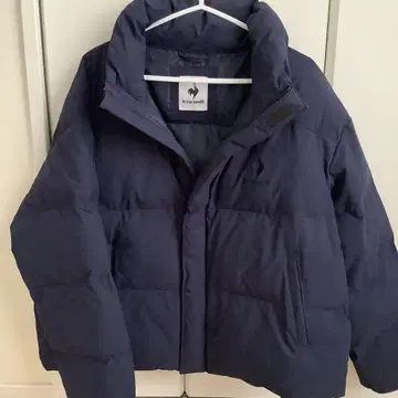 le coq sportif 네이비 패딩 자켓