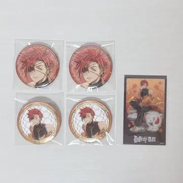 D.Gray-man D 캔뱃지 메모리얼 클리어 카드 컬렉션 라비