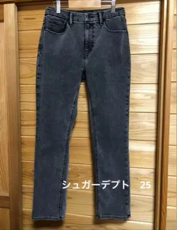 슈가뎁트 블랙 데님 사이즈 25