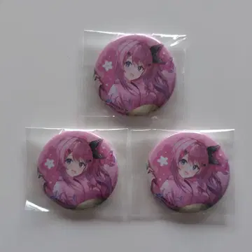 니지산지 메루치 칸다묘진 캔뱃지 세트