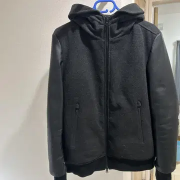 THE SHOP TK 후드 부착 점퍼 L 블랙