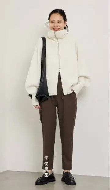 미사용품 JOURNAL STANDARAD 울 체크 팬츠