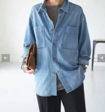 Spick and Span 라이트 온스 데님 셔츠 프레임워크