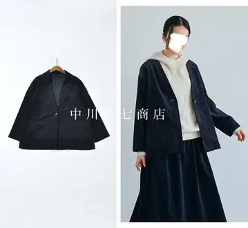 이번 시즌 판매 중 나카가와 마사시치 상점 면 린넨 코듀로이 자켓