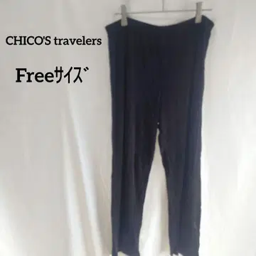 CHICO'S travelers [프리] 캐주얼 팬츠 블랙