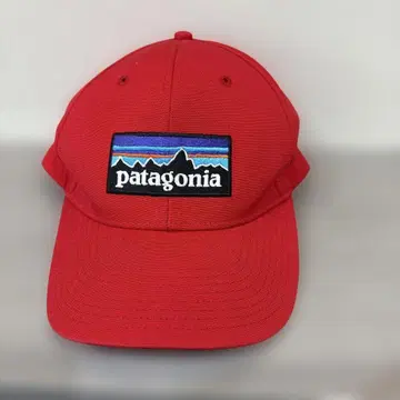 patagonia 빨간색 캡