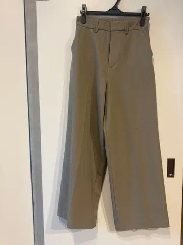 bibiy 팬츠 S 카키 베이지