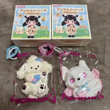Mellojoy 스퀴즈 애니멀 시리즈 유키코 큐피드견