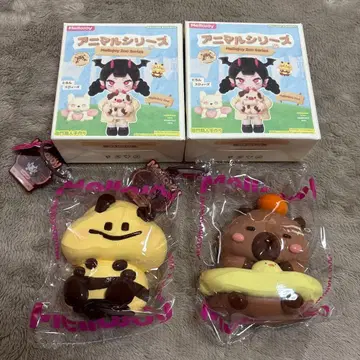 Mellojoy 스퀴즈 애니멀 시리즈 하치마루 헤엄치는 카피바라