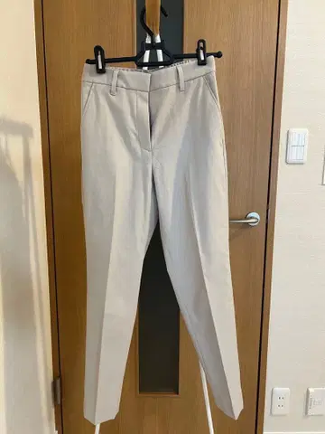 베이지 PLST 팬츠