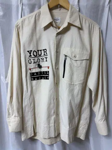 Castelbajac 긴팔 셔츠 아이보리 사이즈 1