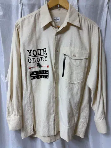 Castelbajac 긴팔 셔츠 아이보리 사이즈 1