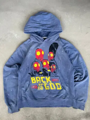 SOMEIT 빈티지 후드티 백투더퓨처 심슨