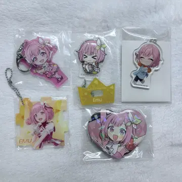 프로세카 호우 에무 아크링 키링, 캔뱃지 묶음 판매