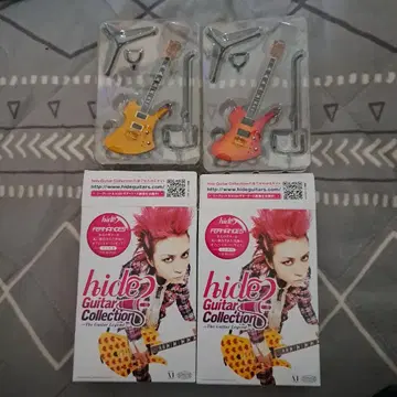 hide Guitar Collection 미니어처 기타 세트