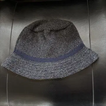 BRONER 울 햇 그레이 네이비