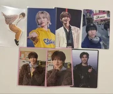 Travis Japan 트라자 트레이딩 카드 세트 시치고산 누쿠마 류야