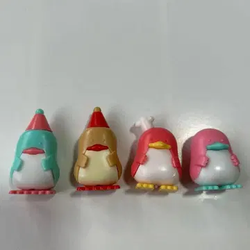 글리코 덤 펭귄 피규어 세트 4개