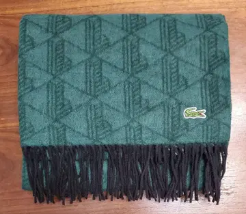 라코스테 새상품 남성용 머플러 (모노그램/그린)