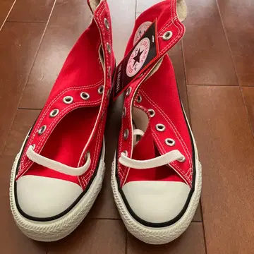 컨버스 올스타 레드 하이컷 스니커즈 23.0