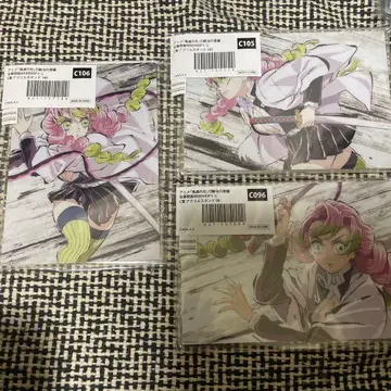 귀멸의 칼날 전막간화 복권 C상 칸로지 미츠리 아크릴 스탠드 세트