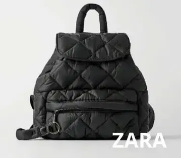 ZARA 퀼팅 백팩