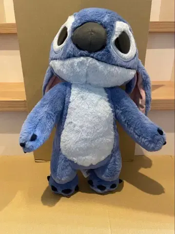 새상품 이토요카도 한정판 등신대 스티치 봉제 인형 디즈니