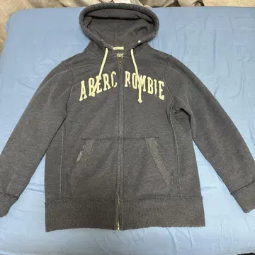 ABERCROMBIE 후드 부착 후드티 다크 그레이
