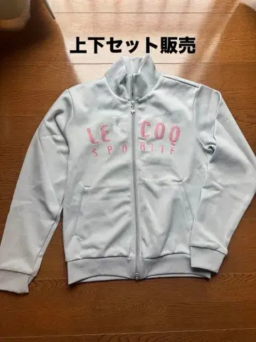 LE COQ SPORTIF 화이트 그레이 저지