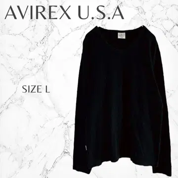 아비렉스 유에스에이 라프 원마일 웨어 롱 티셔츠 L 사이즈