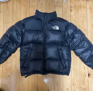 THE NORTH FACE 블랙 다운 자켓 눕시