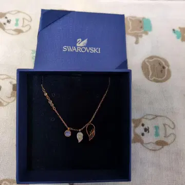 SWAROVSKI 골드톤 목걸이