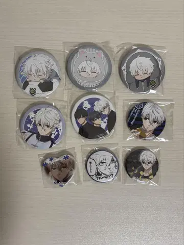 블루 록 나기 세이시로 캔뱃지 세트