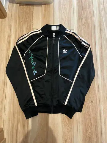 [ 새상품급 ] adidas 아디다스 트랙 자켓 블랙 저지 L