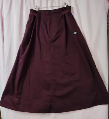 Dickies Niko AND [M] 버건디 플레어 스커트 벨트 포함